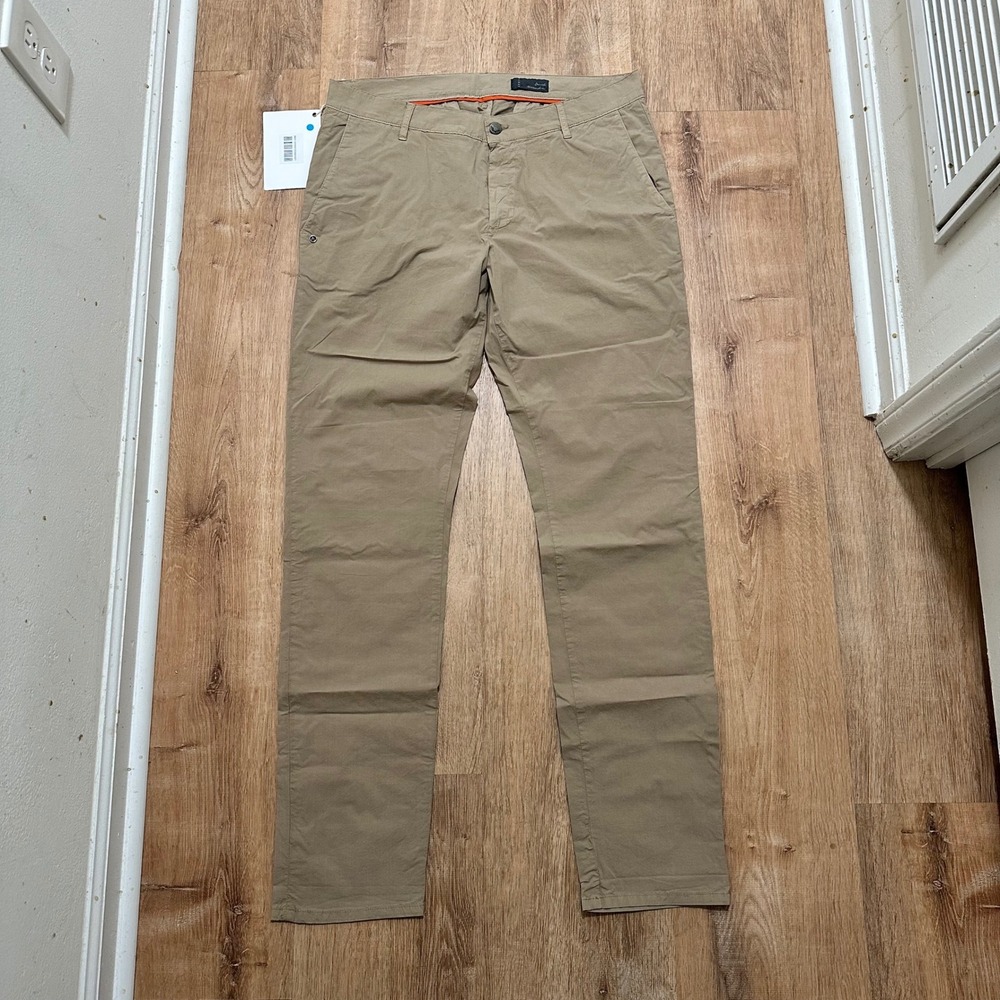 Daniele Alessandrini | NWT Men's Khaki Tan‎ Chinos Trousers Pants, Size 36